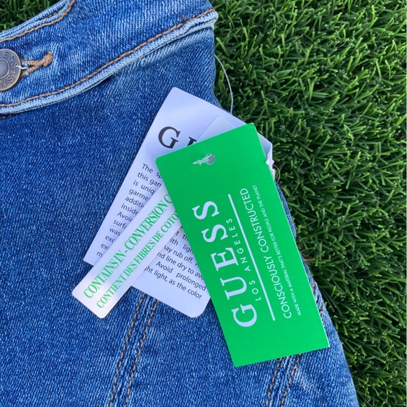 NWT Guess XS jean pencil skirt - Picture 7 of 7